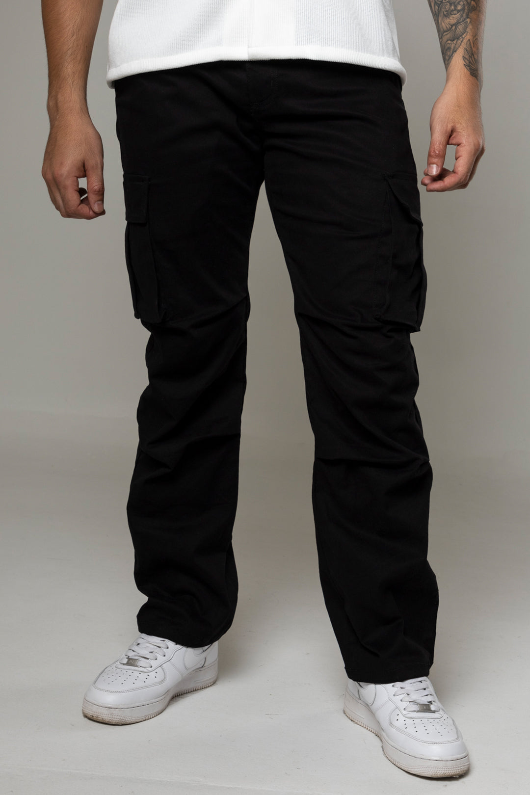 Pantalon Cargo Recto En Dril