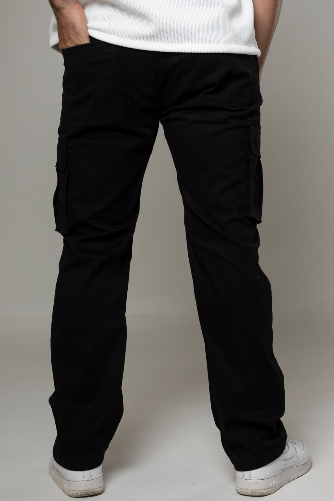 Pantalon Cargo Recto En Dril