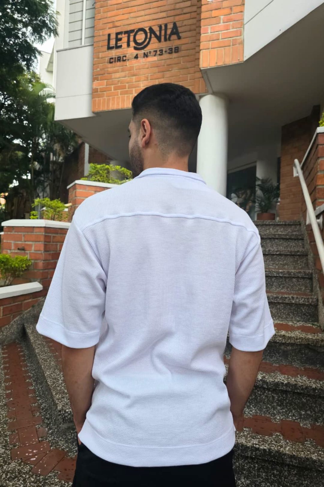 Camiseta Polo Texturizada Interlok